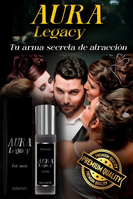 Perfume Aura Legacy Black - Exclusivo